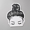 Paper Hair Tie Display Cards CDIS-WH0021-040A-1