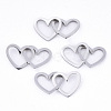 Tarnish Resistant 201 Stainless Steel Linking Rings STAS-N091-129-1