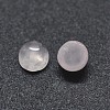 Natural Rose Quartz Cabochons X-G-O175-23-06-2