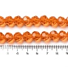 Transparent Glass Beads EGLA-A035-T10mm-D05-5
