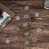 24Bag 12 Styles Alloy Synthetic Stone Beads Buttons BUTT-CP0001-17-7
