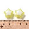 Imitation Jelly Transparent Acrylic Beads SACR-R741-03G-3