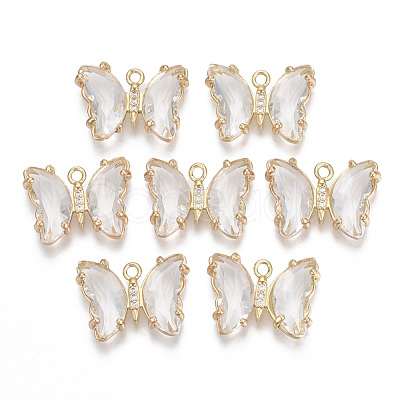 Glass Pendants X-GLAA-T021-24I-1
