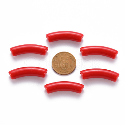Opaque Acrylic Beads MACR-S372-002B-S010-1