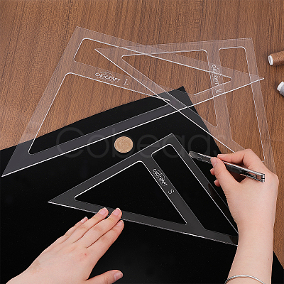 Acrylic Quilting Rulers DIY-WH0034-84D-1