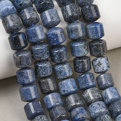 Natural Dumortierite Beads Strands GG-CBAC4F6-A01-02C-01-1