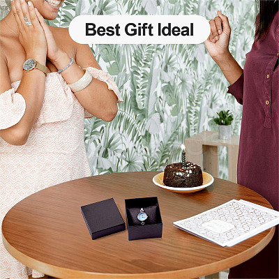 Square Paper Jewelry Bracelet Gift Boxes CON-TAC0010-91H-1