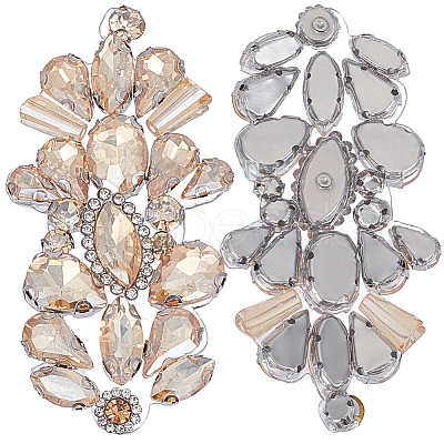 4Pcs Glass Clothing Patches PATC-CY0001-48B-1