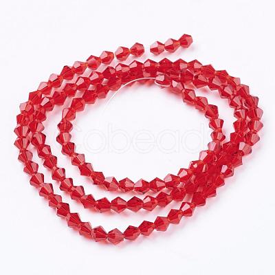 Imitation Austrian Crystal 5301 Bicone Beads GLAA-S026-11-1