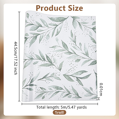 PVC Waterproof Stickers STIC-WH0003-10-1
