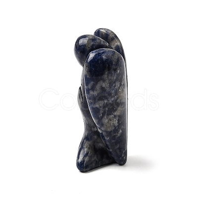 Natural Blue Spot Jasper Angel Figurine DJEW-N006-01A-20-1