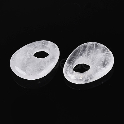 Natural Quartz Crystal Pendants X-G-T144-09A-1