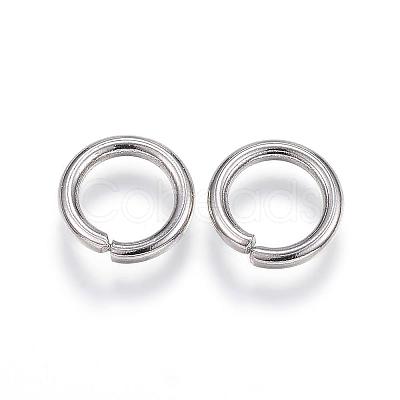 Tarnish Resistant 304 Stainless Steel Open Jump Rings STAS-E113-11P-1