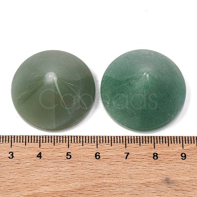 Natural Green Aventurine Cabochons G-Q184-01C-1