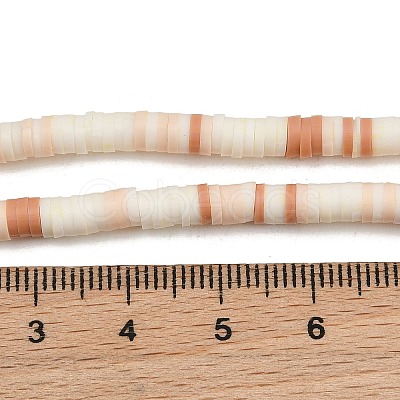 Handmade Polymer Clay Beads Strands PY-CBA18ED-02A-1