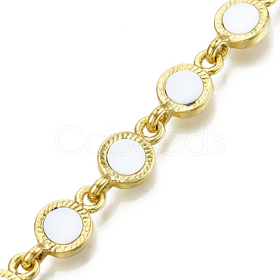 Electroplated Alloy Link Bracelets BJEW-T012-010-RS-1
