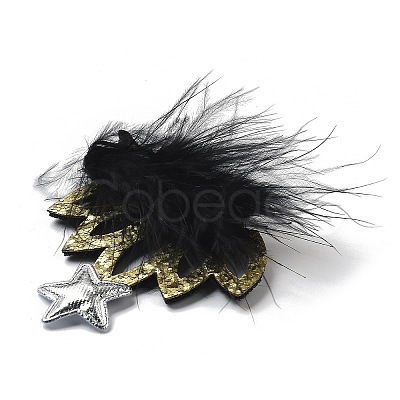 New Year's party Iron Hair Clip OHAR-R102-01Q-1
