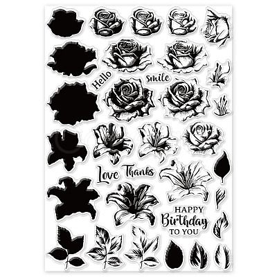 Custom PVC Plastic Stamps DIY-WH0296-0022-1