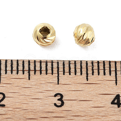 Brass Beads KK-M288-02G-1