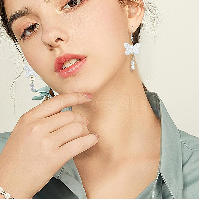 399pcs 18 Style ABS Plastic Imitation Pearl Beads KY-DC0001-17-1