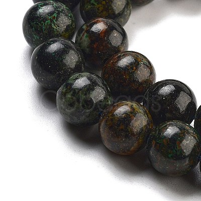Natural Azurite Beads Strands G-Z063-A04-02-1
