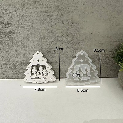 DIY Christmas Theme Decoration Silicone Molds LS-DIY-Q138-01C-01-1