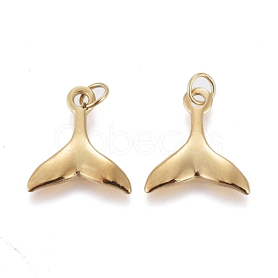 Ion Plating(IP) 304 Stainless Steel Charms X-STAS-I164-024G-1