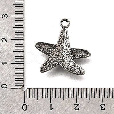 304 Stainless Steel Pendants STAS-H477-02D-P-1