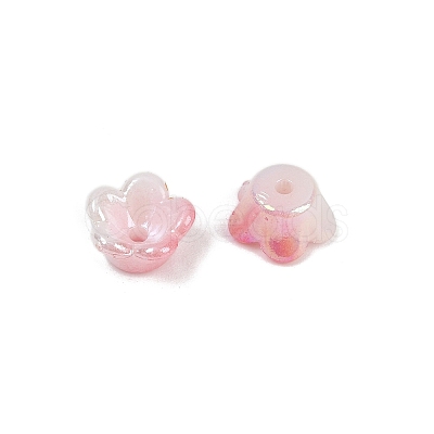 ABS Plastic Bead Caps KY-P021-02B-M-1