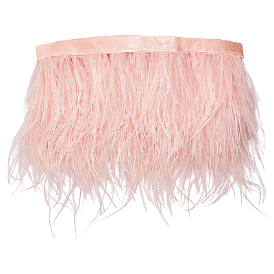 2M Fashion Fibre Imitation Ostrich Feather Trimming DIY-GF0014-47A-1