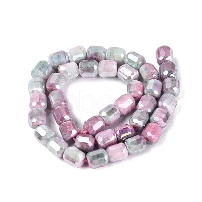 Anti-Tarnish Electroplate Glass Beads Strands EGLA-N027-03A-04-1