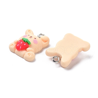 Resin Pendants RESI-G026-09-1