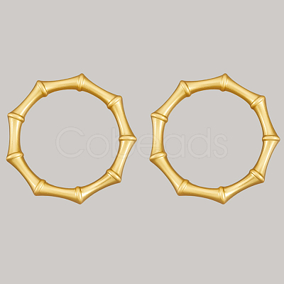 6Pcs Alloy Napkin Rings AJEW-CP0009-05G-1