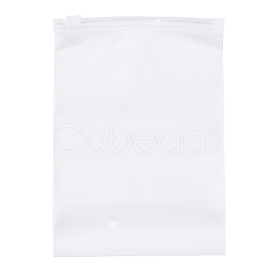 Frosted PE Jewelry Zip Lock Storage Bags ABAG-T010-01A-1