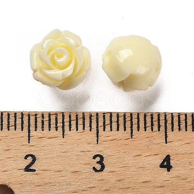 Synthetic Coral Carved Beads CORA-H003-01B-12-1