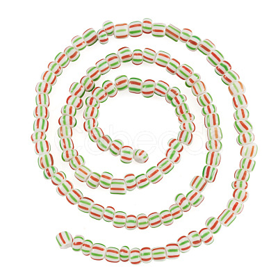 2Strands Handmade Lampwork Beads Strands BLOW-TADJ0001-01E-1