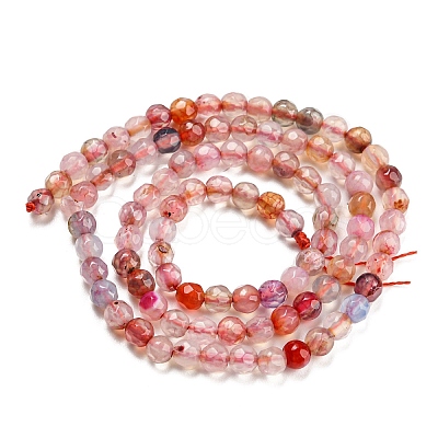 Natural Agate Beads Strands G-Q1000-01F-1