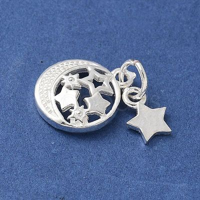 S925 Sterling Silver Pendant STER-H115-03D-S-1