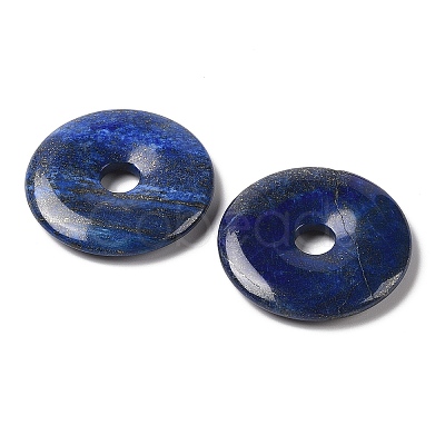 Dyed Natural Lapis Lazuli Pendants G-F524-H13-1