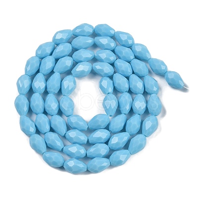 Opaque Solid Color Beads Strands EGLA-N013-P10mm-D10-1