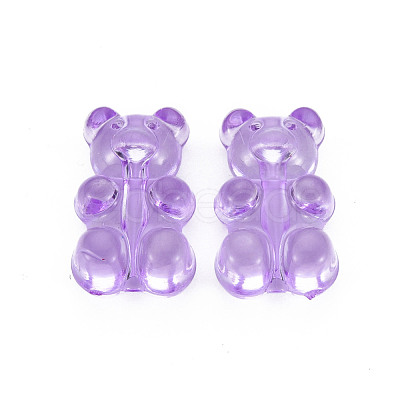 Transparent Acrylic Beads TACR-N012-001A-1