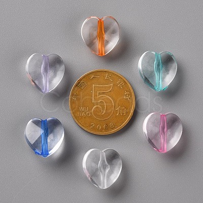 Transparent Acrylic Beads TACR-S154-21A-1