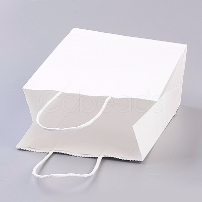 Pure Color Kraft Paper Bags LS-AJEW-G020-D-03-1