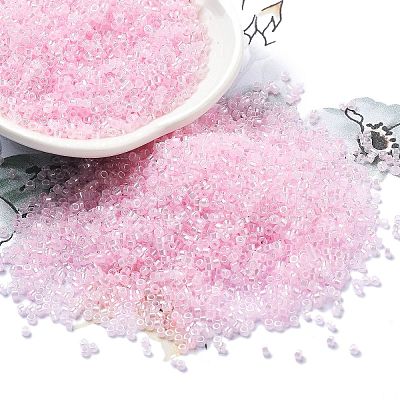 Transparent Colours Glass Seed Beads SEED-H003-01C-1