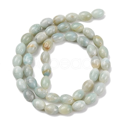 Natural Flower Amazonite Beads Strands G-K362-I10-02-1