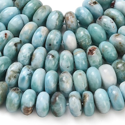Natural Larimar Beads Strands GG-CBA007A-A01-02-1