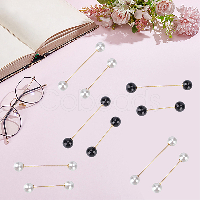 10Bags 2 Colors Alloy Kilt Pins for Clothes JEWB-CY0001-07-1