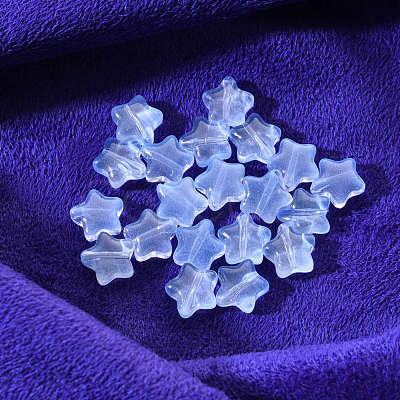 20Pcs Transparent Glass Beads GLAA-YW0001-08-1