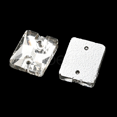 Glass Connector Charms GLAA-A006-09A-1