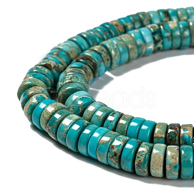 Natural Imperial Jasper Beads Strands G-J377-8mm-01-1